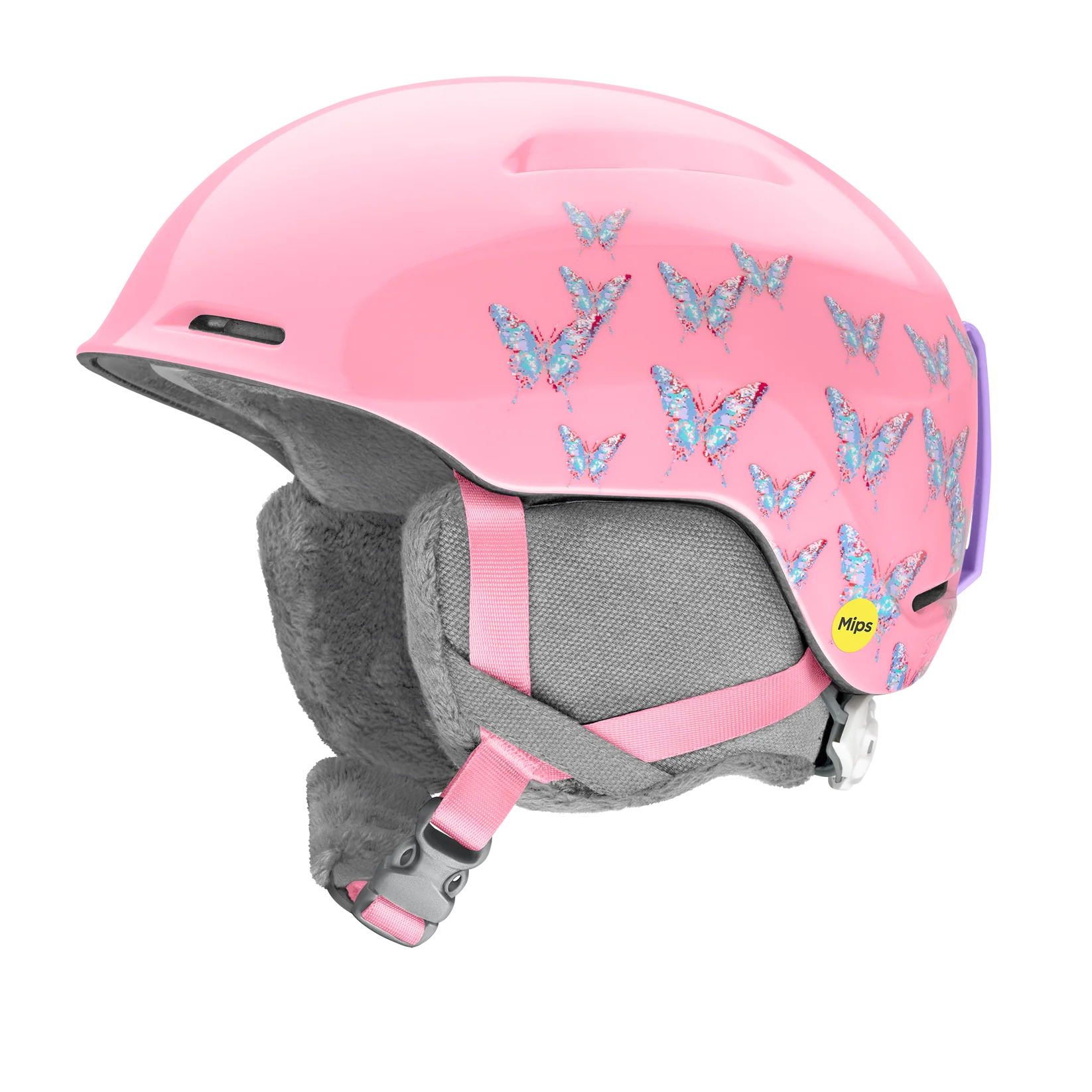 SMITH GLIDE J MIPS HELMET BRIGHT PINK LOFI BUTTERFLY - 2027