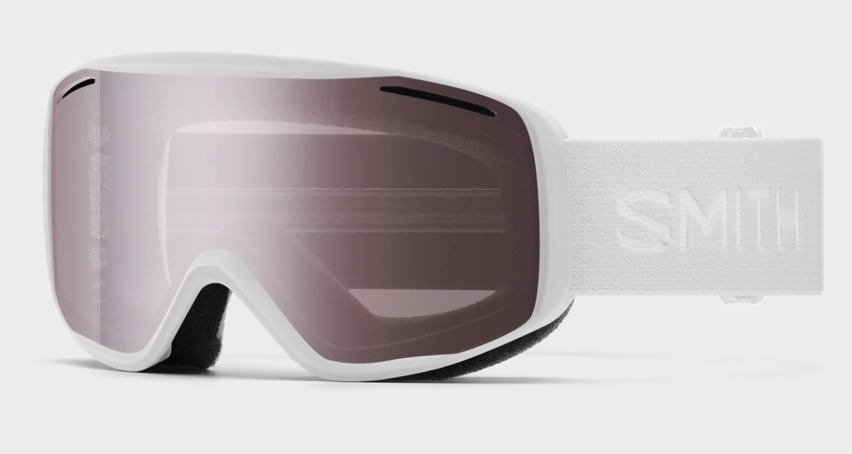 Image 0 of SMITH RALLY GOGGLE WHITE + IGNITOR MIRROR 