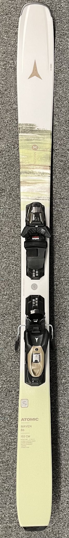 Image 0 of ATOMIC MAVEN 86 R WOMENS SKIS + M 10 GW BINDINGS - 2027