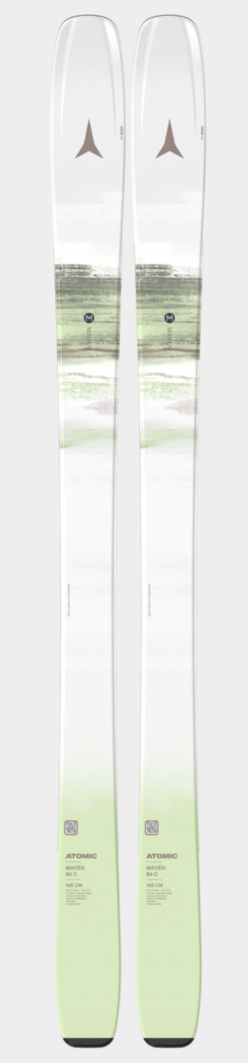 Image 1 of ATOMIC MAVEN 86 R WOMENS SKIS + M 10 GW BINDINGS - 2027