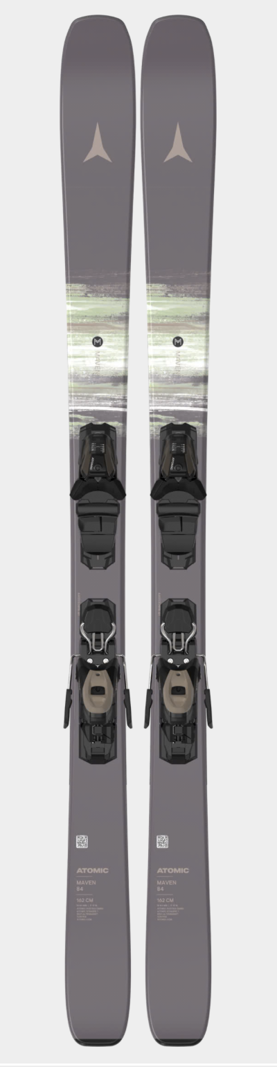 Image 0 of ATOMIC MAVEN 84R WOMENS SKIS + M 10 GW BINDINGS - 2027