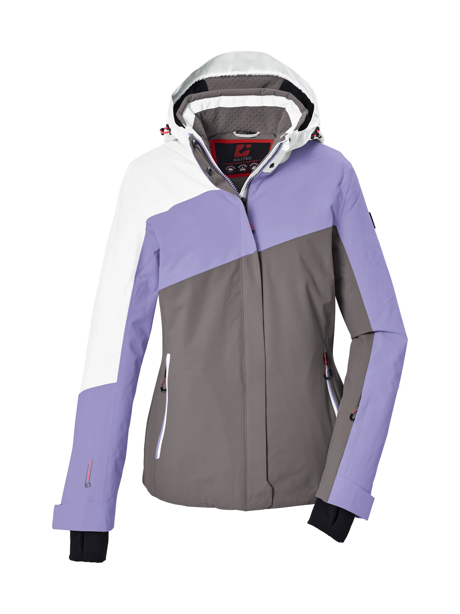 KILLTEC KSW 101 WOMENS SKI JACKET, LILAC - 2027