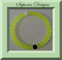 Lime Green Silicone Bracelet Unisex