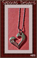 18KRP Heart Design Necklace