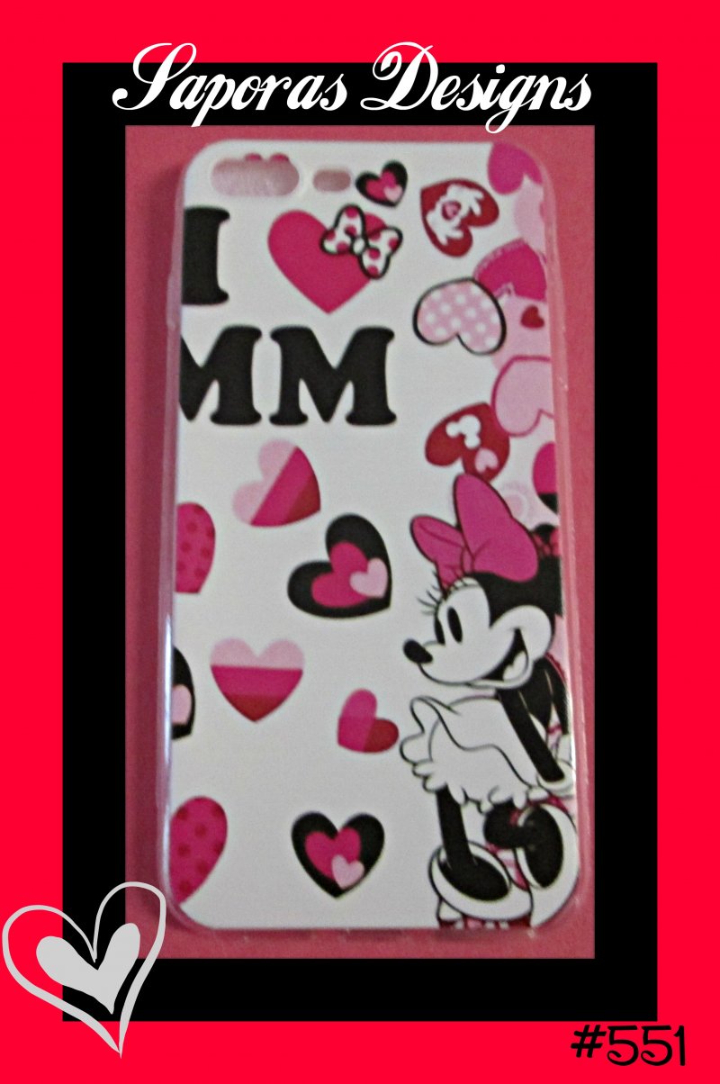 Image 0 of Minnie Mouse Disney Design Iphone 7 Plus Silicone Case