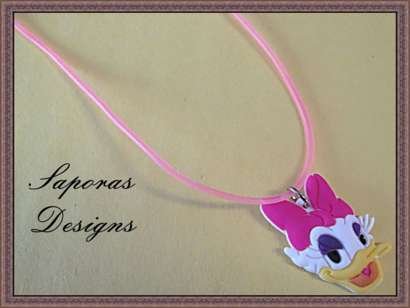 Image 0 of Disney Daisy Duck Design Necklace