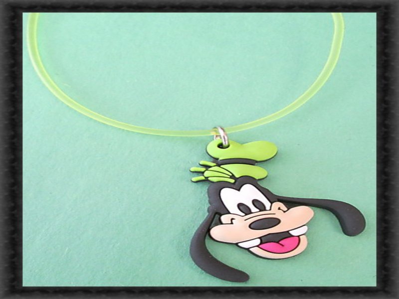 Image 0 of Disney Goofy Design Necklace Colorful Unisex