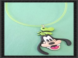 Disney Goofy Design Necklace Colorful Unisex