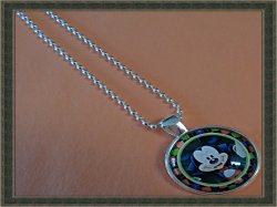 Halloween Disney Mickey Mouse Vampire Design Necklace