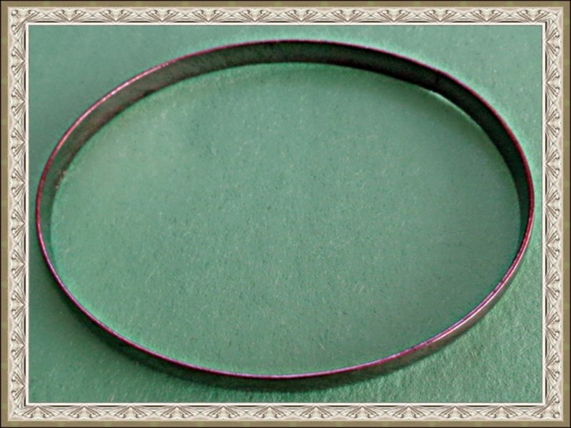 Image 0 of Handmade Gun Metal Design Bracelet Simple & Sassy