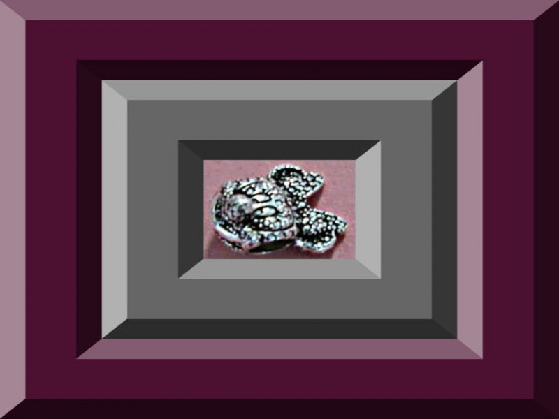 Image 0 of Tibetan Silver Minnie Mouse Disney Design Charm For Bracelet