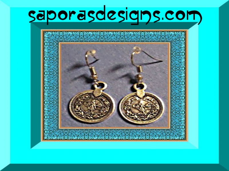 Image 0 of Tibetan Silver Vintage Dangle Earrings