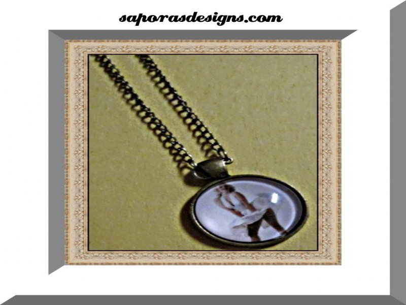 Image 0 of Antique Design Marilyn Monroe Necklace