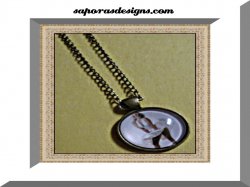 Antique Design Marilyn Monroe Necklace