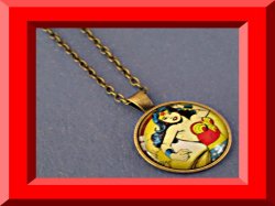 Antique Wonder Women Inspired Design Necklace 