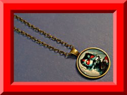 Antique Super Hero Ant-Man Inspired Design Necklace Unisex