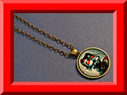 Antique Super Hero Ant-Man Inspired Design Necklace Unisex