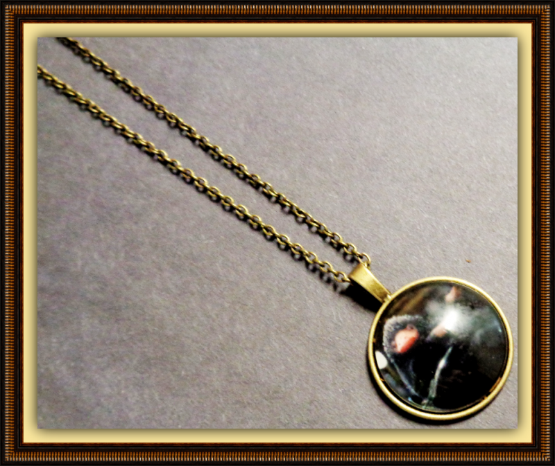 Image 0 of Fantastic Beasts Niffler Design Necklace Unisex Antique Bronze In Color