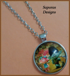 Poppy And Branch The Troll Movie Character Design Necklace Unisex Silver Tone