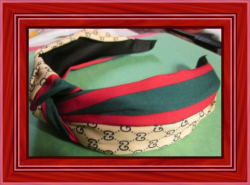  Brown Green Red & Black Headband For Girls Or Women/Teens Designer Theme