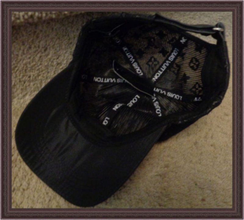 Image 1 of LV Black Luxury Classy Adjustable Baseball Hat/Cap Unisex