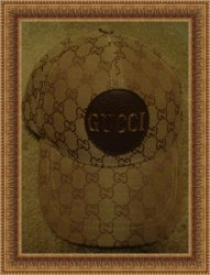 GG Brown Baseball Hat Unisex Adjustable To Fit Most
