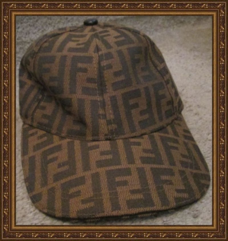 Brown Baseball Hat Designer Theme For Women/Teens