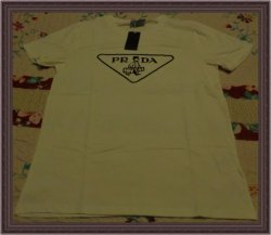  White & Black Large Shirt Unisex