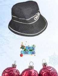  Black & White Bucket Hat For Women/Teens