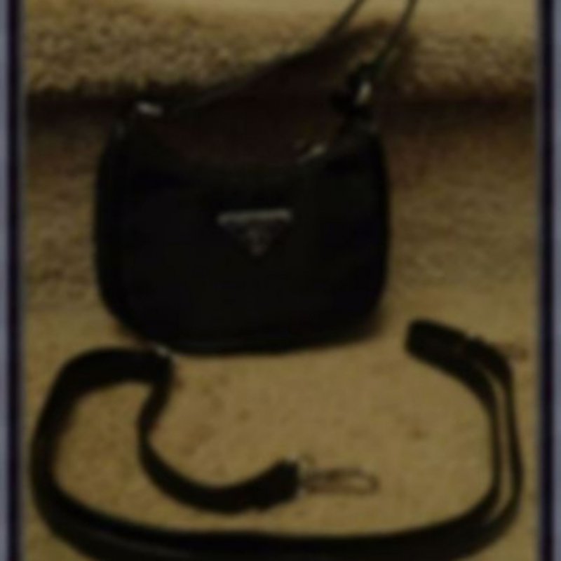 Image 0 of  Black Nylon Handbag For Kids (Girls)