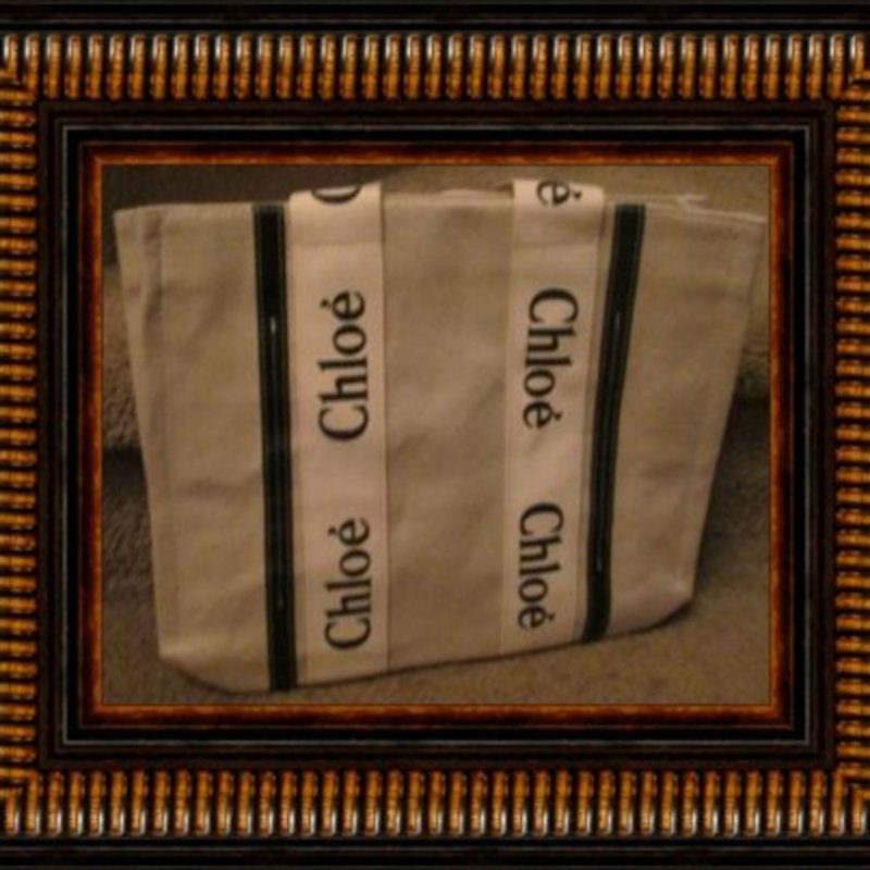 Image 0 of Chloe' Lo White & Black Fashion Handbag For Women/Teens