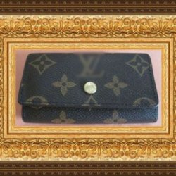  Monogram Theme Brown 6 Keyholder Pouch Unisex