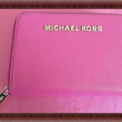  Pink Zippy Coin Purse For Women Leather