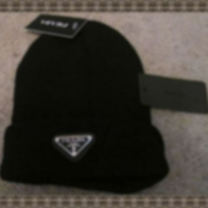 Image 0 of  Black Hat Beanie Unisex