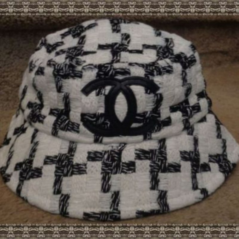 Image 0 of  Black & White Bucket Hat For Women One Size Fits Most