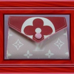  Red White Purple & Pink Small Wallet For Women Or Teens