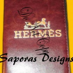 Brown Fashion Pass Port Holder Unisex