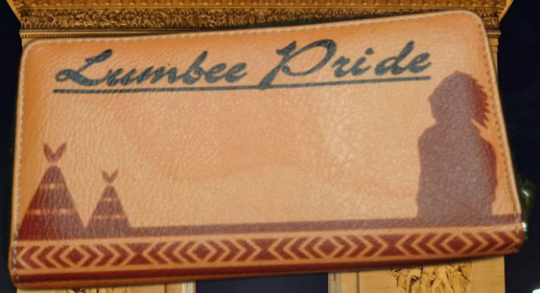 Image 0 of Orange Long Fashion Zippy Lumbee Pride Wallet For Women Native Ethnic Tribal 