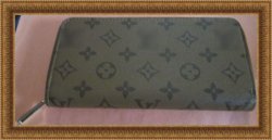  Brown Leather Long Zippy Wallet For Women