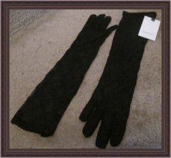  Black Lace Fashion Long Gloves For Women Or Teens
