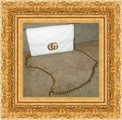  White Leather Fashion Shoulder Handbag For Women Elegant Style