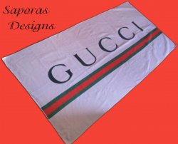 Pink Green Red & Black Beach Towel For Teens/Women