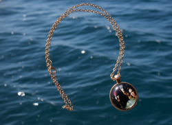 Gold Tone Pirates Of The Caribbean Theme Necklace