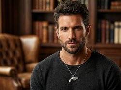 Gun Theme Necklace For Him