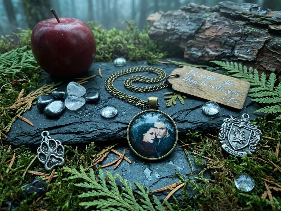 Image 0 of Twilight Theme Necklace Unisex