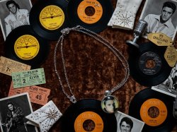 Elvis Theme Necklace Unisex
