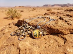 C-3PO R2D2 Star Wars Theme Necklace Unisex