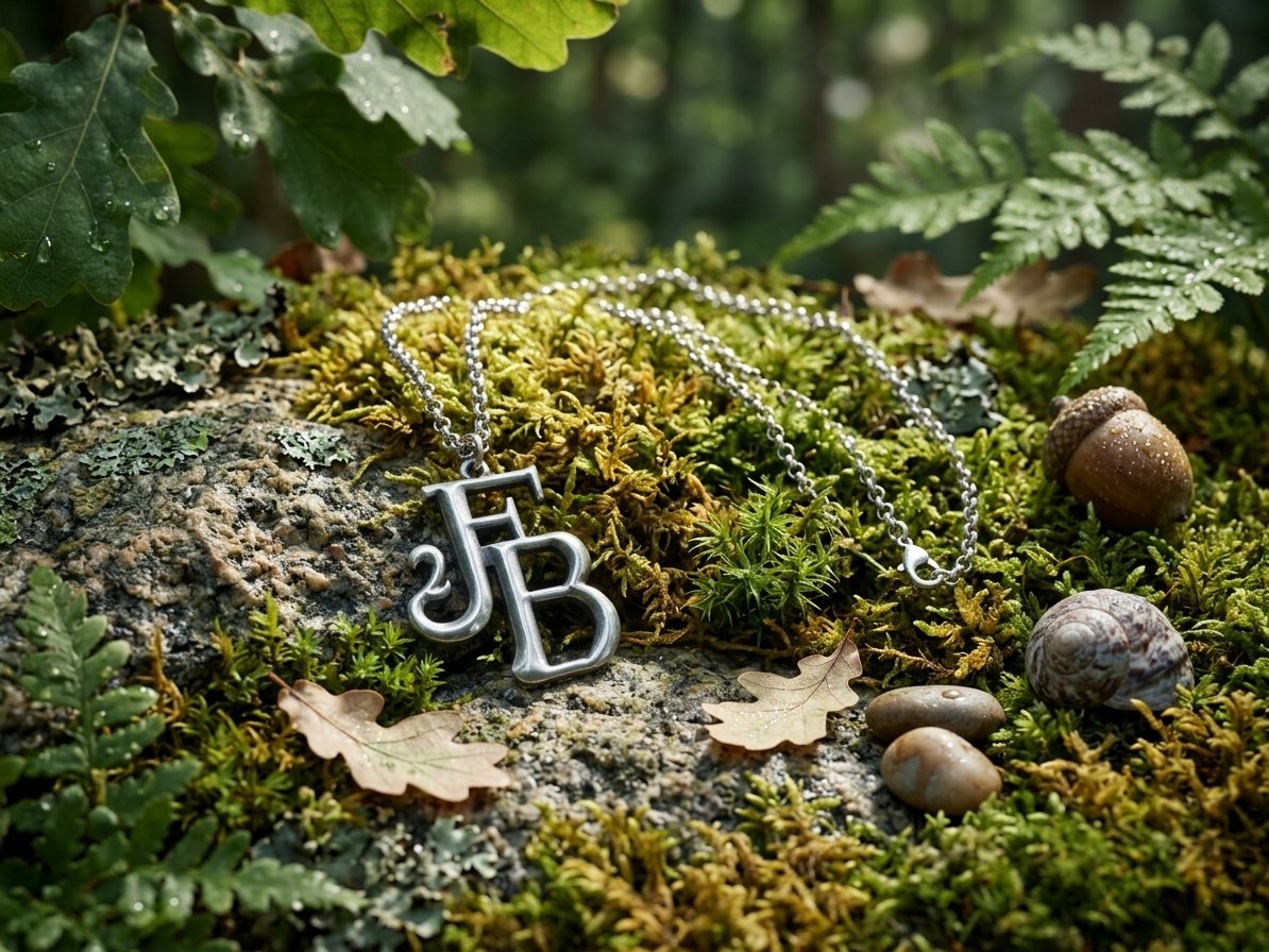 Image 0 of Silver Tone Fantastic Beasts Theme Necklace Unisex