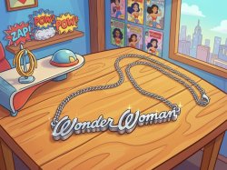 Wonder Women Theme Necklace 