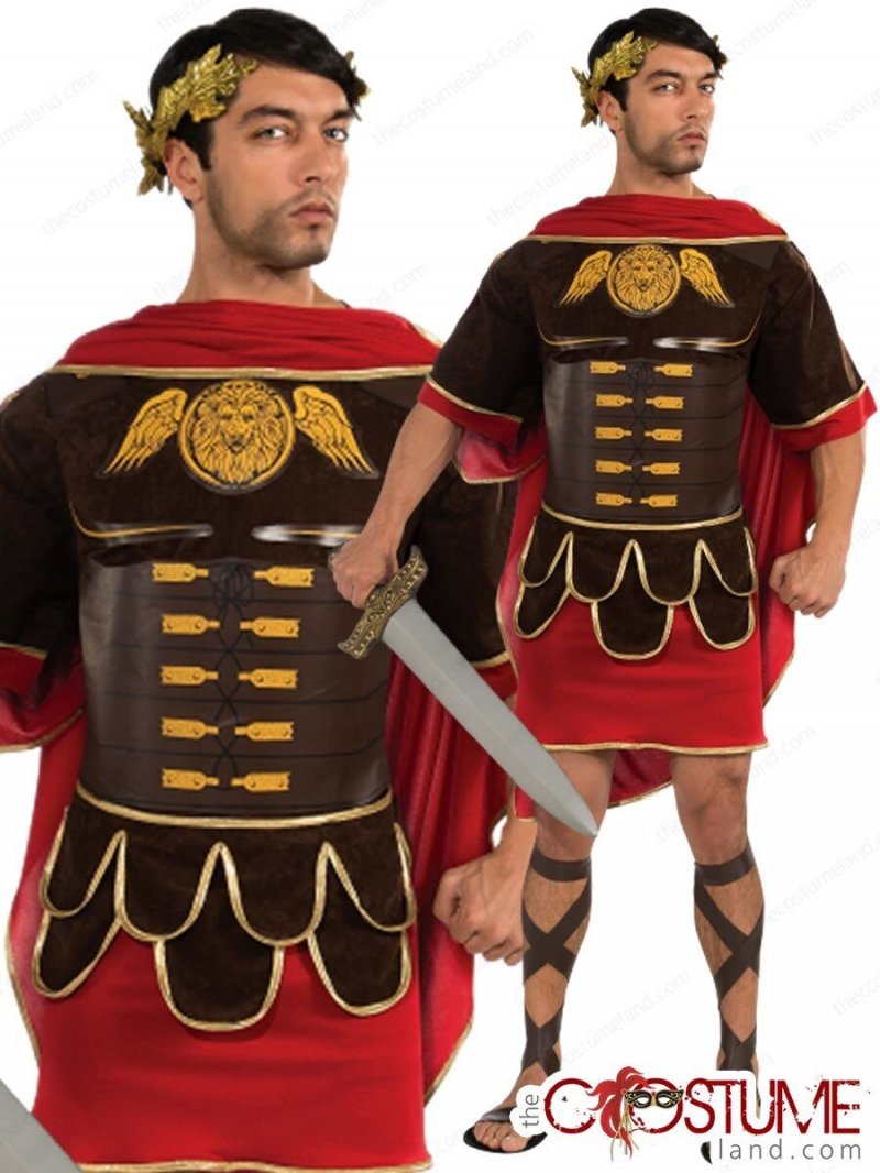 Image 1 of Rubie's Costume Heroes and Hombres Gladiator, Multicolor, STD, XL Costume